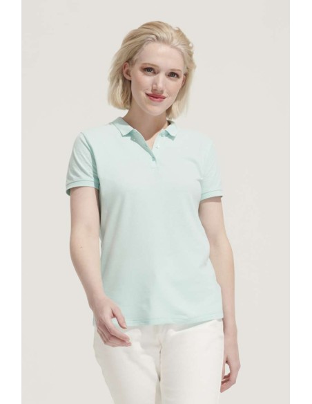 SOL-03575-Womens Planet Polo Shirt 2